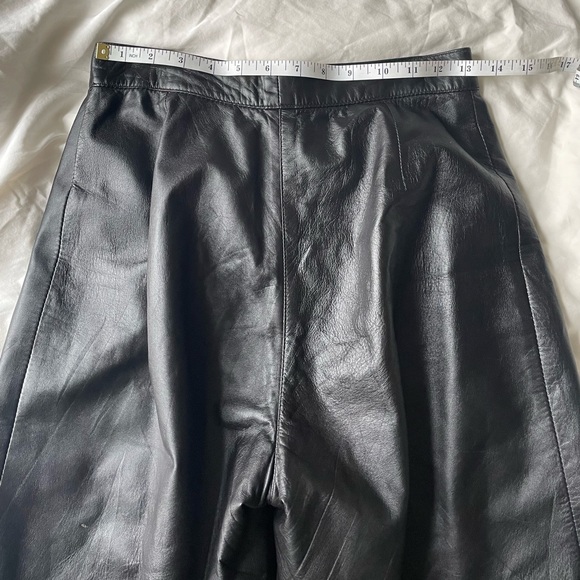 Vintage leather pants - Picture 2 of 5